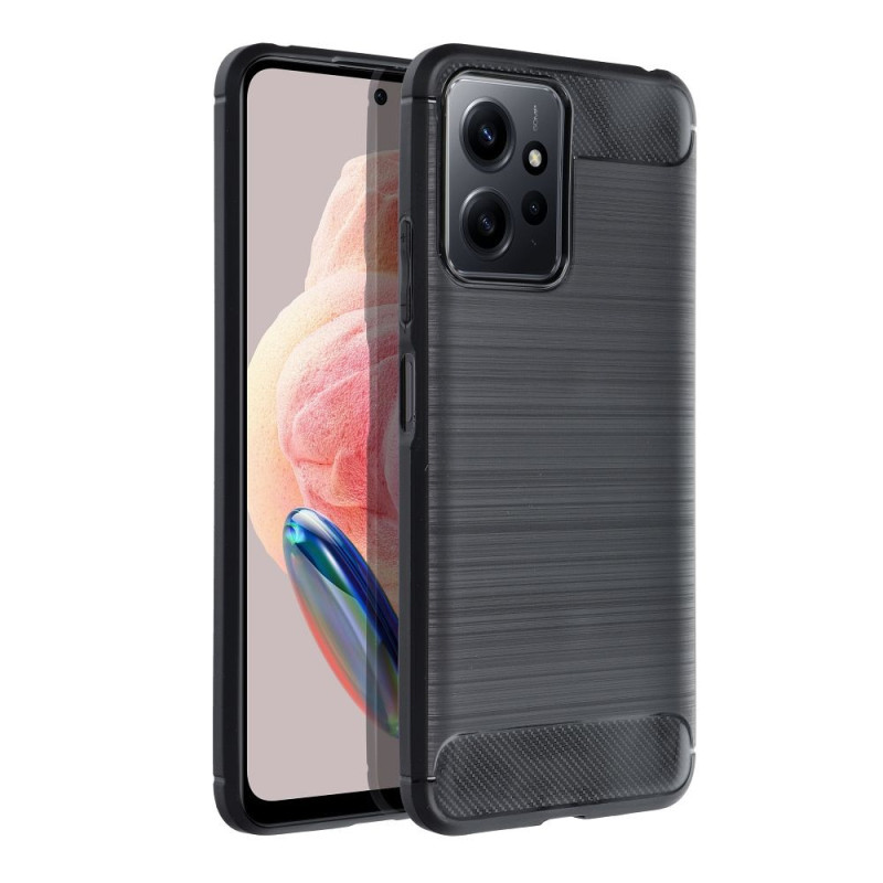 CARBON case for XIAOMI Redmi Note 12 5G black CARBON case for XIAOMI Redmi Note 12 5G black