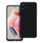 SILICONE case for XIAOMI Redmi Note 12 5G black