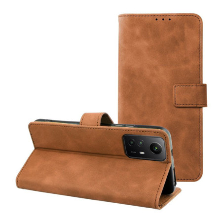 TENDER Book Case for XIAOMI Redmi Note 12S brown