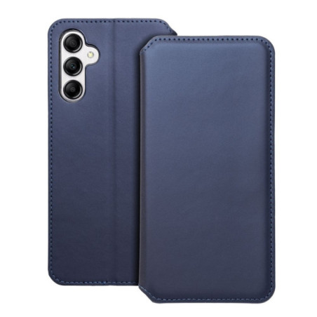 DUAL POCKET Book case for SAMSUNG A14 4G / A14 5G  navy