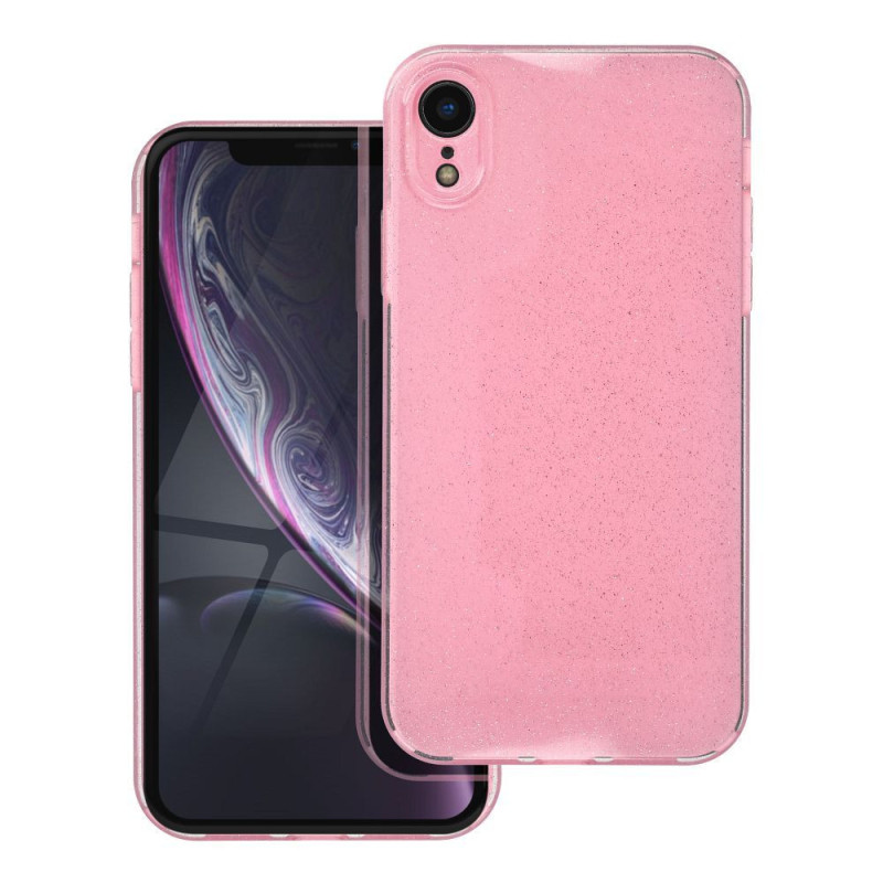 CLEAR CASE 2 mm BLINK for IPHONE XR pink CLEAR CASE 2 mm BLINK for IPHONE XR pink