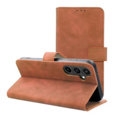 TENDER Book Case for SAMSUNG S23 FE brown