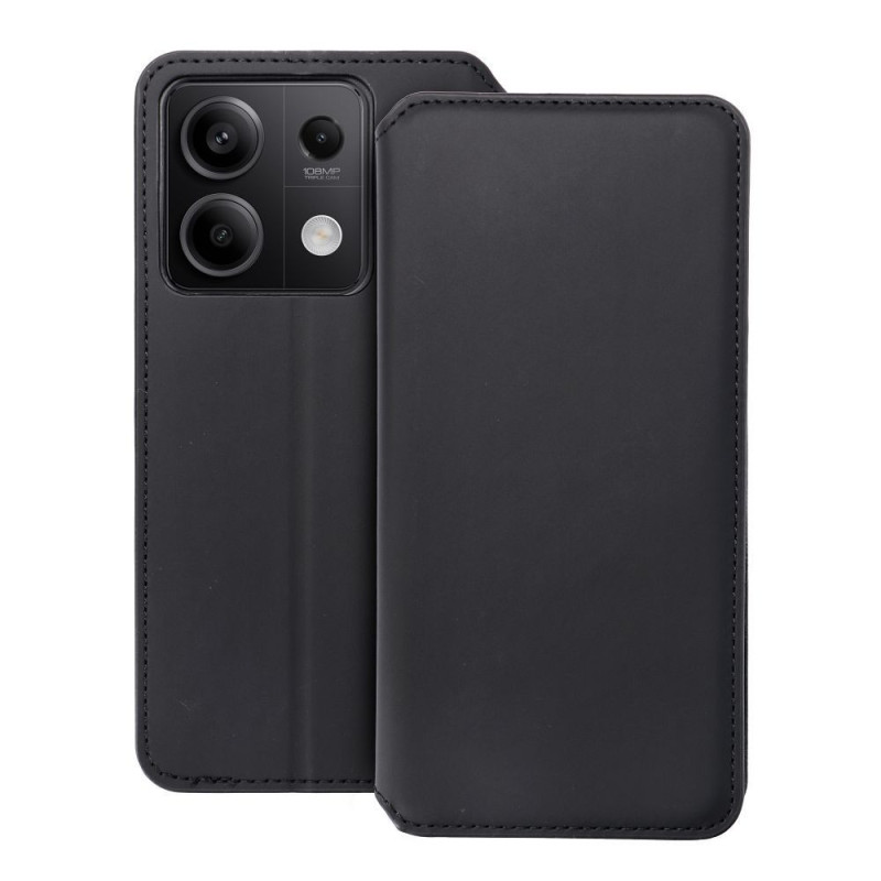 DUAL POCKET Book case for XIAOMI Redmi Note 13 5G black