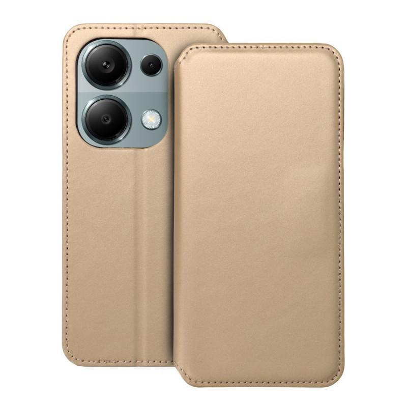 DUAL POCKET Book case for XIAOMI Redmi Note 13 Pro 4G gold DUAL POCKET Book case for XIAOMI Redmi Note 13 Pro 4G gold