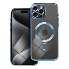 ELECTRO MAG COVER case compatible with MagSafe for IPHONE 15 Pro Max blue