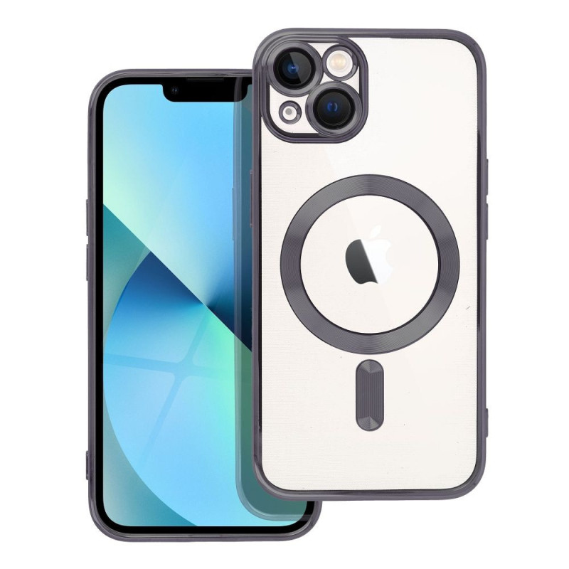 ELECTRO MAG COVER case compatible with MagSafe for IPHONE 13 black