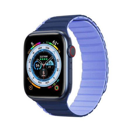 DUX DUCIS strap LD silicone for Apple Watch 42 / 44 / 45 mm blue