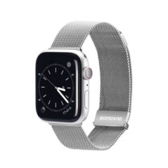 DUX DUCIS strap MILANESE stailess steel magnetic for Apple Watch 38 / 40 / 41 mm silver