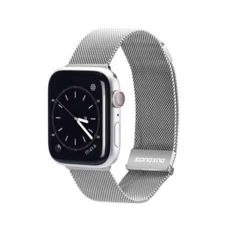 DUX DUCIS strap MILANESE stailess steel magnetic for Apple Watch 38 / 40 / 41 mm silver