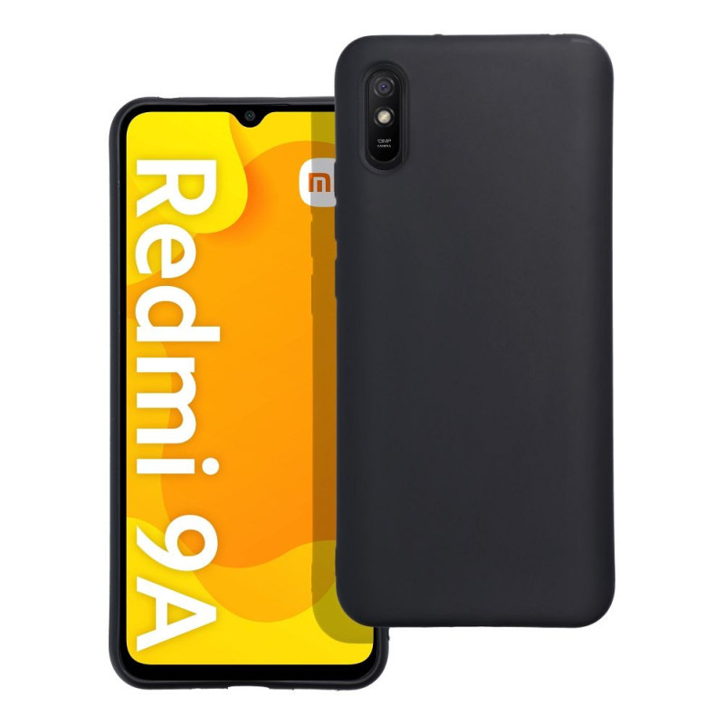 MATT case for XIAOMI Redmi 9A / 9AT black MATT case for XIAOMI Redmi 9A / 9AT black
