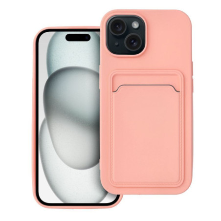case CARD for IPHONE 15 pink