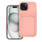 case CARD for IPHONE 15 pink