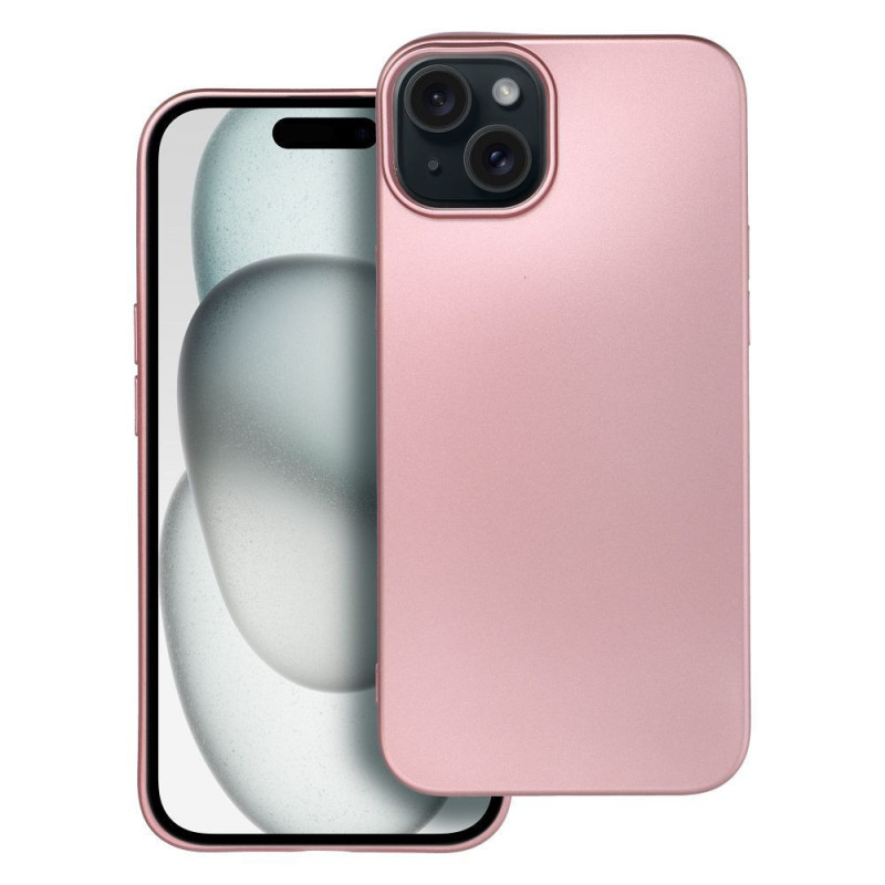 METALLIC Case for IPHONE 15 Plus pink METALLIC Case for IPHONE 15 Plus pink