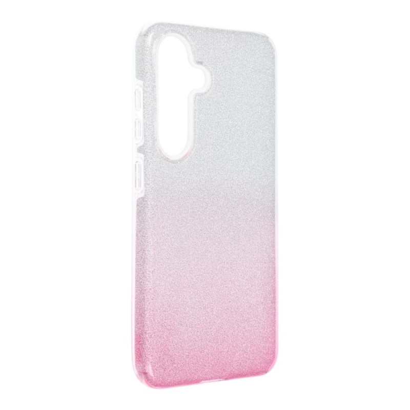SHINING Case for SAMSUNG S24 transparent pink