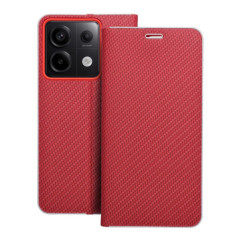 LUNA Book Carbon for XIAOMI Redmi Note 13 Pro 5G red