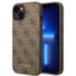 GUESS case for IPHONE 14 GUHCP14SG4GFBR (4G Gold Logo) brown GUESS case for IPHONE 14 GUHCP14SG4GFBR (4G Gold Logo) brown