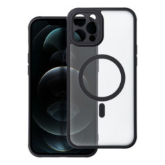 FULL MATTE MAG COVER case compatible with MagSafe for IPHONE 12 Pro Max black