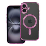 Case for iPhone 16 Electro Mag Cover compatible with MagSafe pink