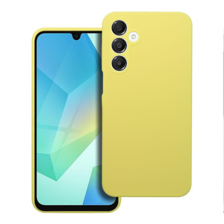 Case SILICONE 2mm for SAMSUNG A16 5G / A16 4G lemon
