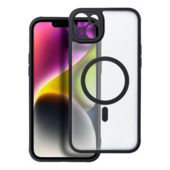 FULL MATTE MAG COVER case compatible with MagSafe for IPHONE 14 Plus black