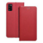 LUNA Book Carbon for SAMSUNG A41 red