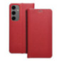 LUNA Book Carbon for SAMSUNG S24 FE red