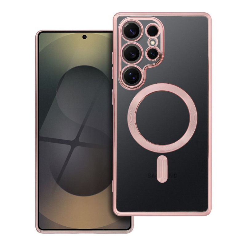 ELECTRO MAG COVER case compatible with MagSafe for SAMSUNG S25 Ultra rose gold ELECTRO MAG COVER case compatible with MagSafe for SAMSUNG S25 Ultra rose gold