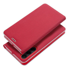LUNA Book Carbon for SAMSUNG S25 red