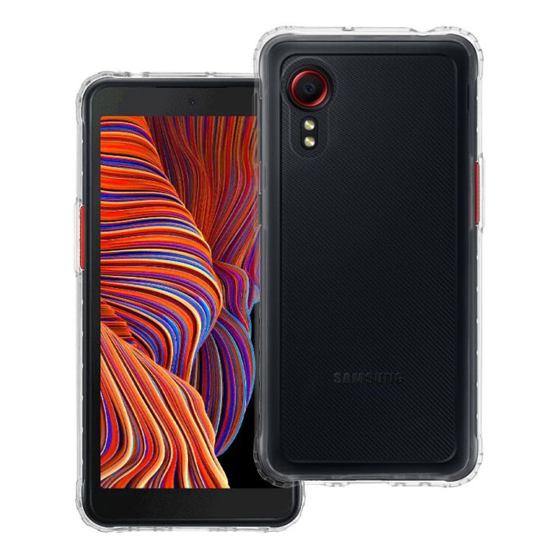 SUPER CLEAR HYBRID case for SAMSUNG XCOVER 5 transparent