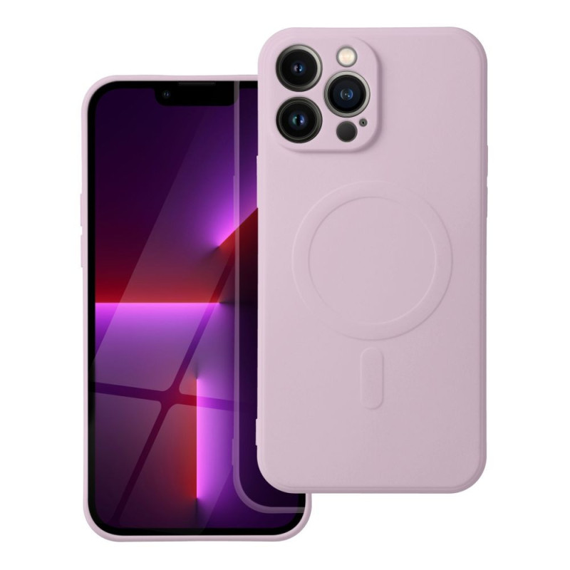 SILICONE MAG COVER case compatible with MagSafe for IPHONE 13 Pro Max pink SILICONE MAG COVER case compatible with MagSafe for IPHONE 13 Pro Max pink