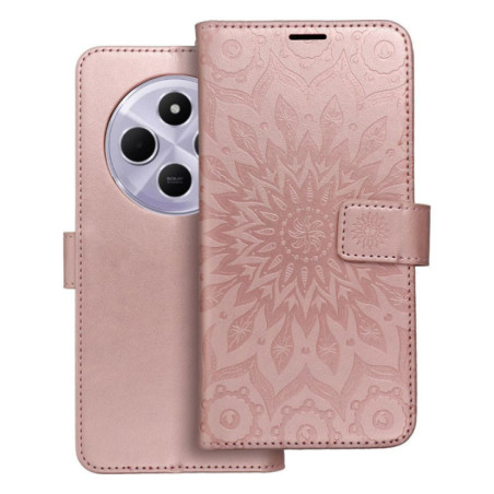MEZZO Book case for XIAOMI Redmi 14C mandala rose gold