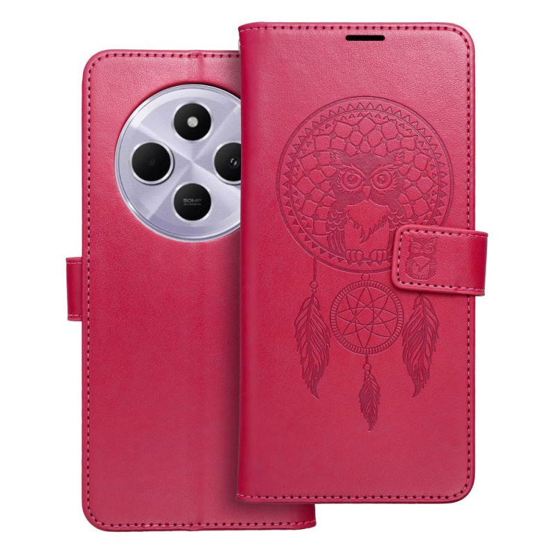 MEZZO Book case for XIAOMI Redmi 14C dreamcatcher magenta MEZZO Book case for XIAOMI Redmi 14C dreamcatcher magenta