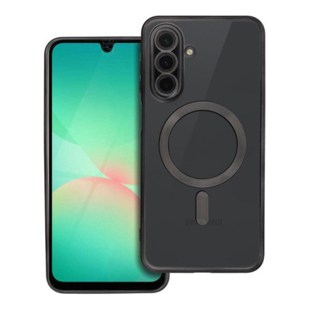 ELECTRO MAG COVER case compatible with MagSafe for SAMSUNG A26 black