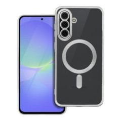 ELECTRO MAG COVER case compatible with MagSafe for SAMSUNG A36 silver