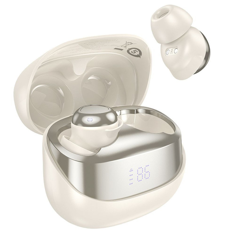 HOCO wireless earphones bluetooth TWS EW200 milky white