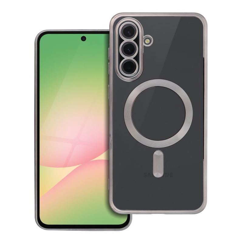 ELECTRO MAG COVER case compatible with MagSafe for SAMSUNG A56 titanium grey ELECTRO MAG COVER case compatible with MagSafe for SAMSUNG A56 titanium grey