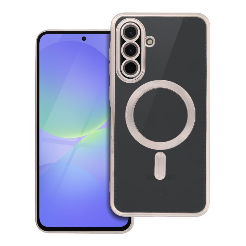 ELECTRO MAG COVER case compatible with MagSafe for SAMSUNG A36 titanium