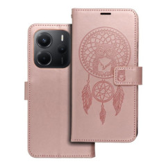 MEZZO Book case for XIAOMI Redmi Note 14 5G dreamcatcher rose gold