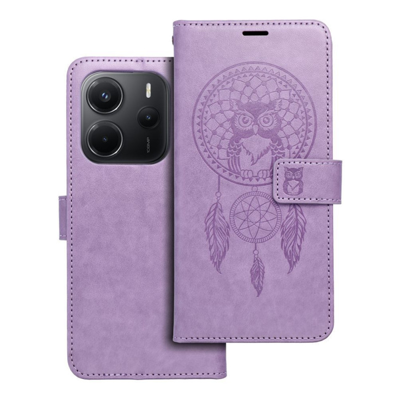MEZZO Book case for XIAOMI Redmi Note 14 5G dreamcatcher purple