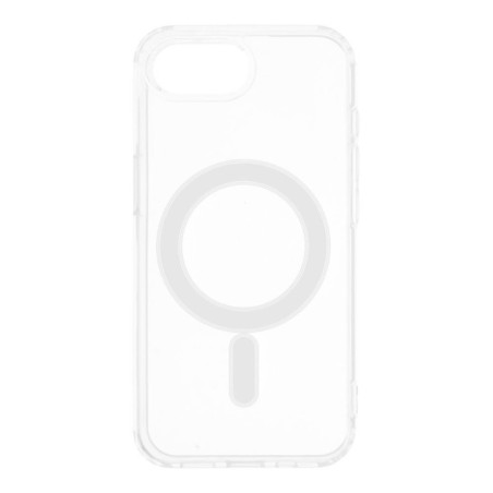CLEAR MAG COVER case compatible with MagSafe for IPHONE 16E (SE 4 2025) transparent