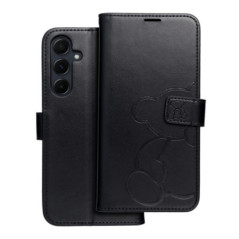 MEZZO Book case for SAMSUNG A55 5G teddy bear black
