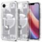 SPIGEN case ULTRA HYBRID MAG compatible with MagSafe for IPHONE 16E 2025 zero one white SPIGEN case ULTRA HYBRID MAG compatible with MagSafe for IPHONE 16E 2025 zero one white