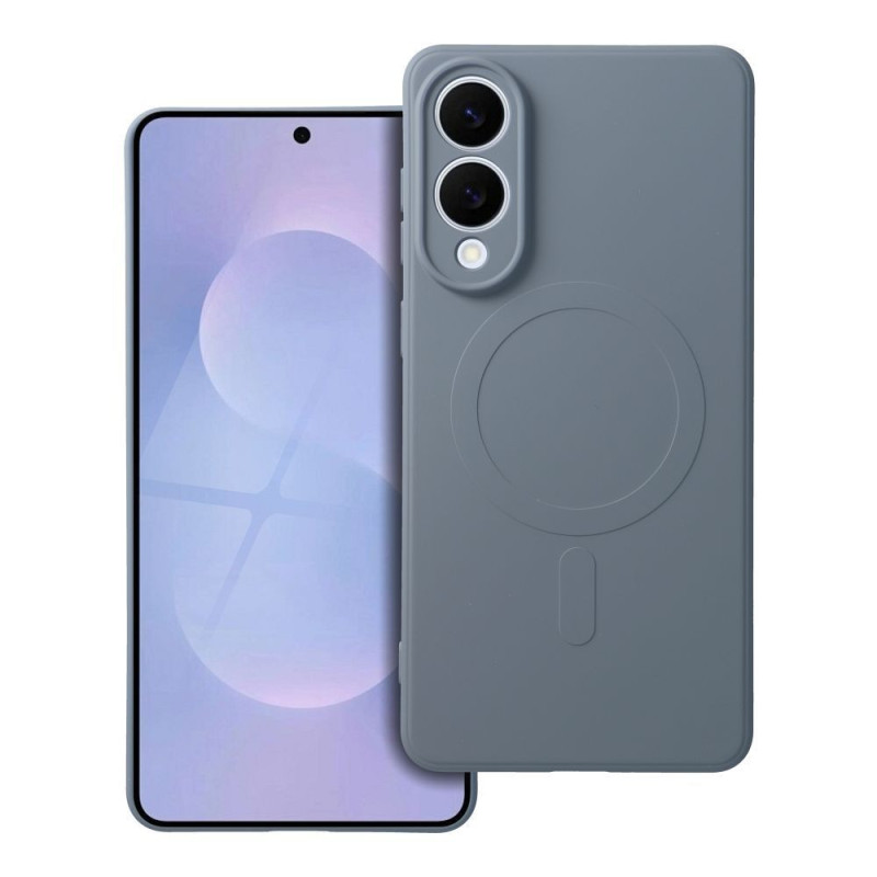 SILICONE MAG COVER case compatible with MagSafe for SAMSUNG S25 Edge light blue SILICONE MAG COVER case compatible with MagSafe for SAMSUNG S25 Edge light blue