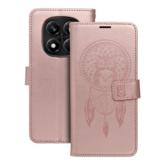 MEZZO Book case for XIAOMI Redmi Note 14 PRO 4G dreamcatcher rose gold