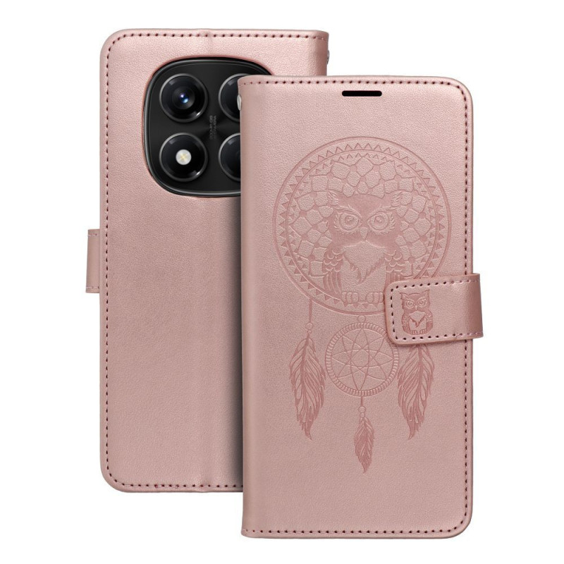 MEZZO Book case for XIAOMI Redmi Note 14 PRO 4G dreamcatcher rose gold MEZZO Book case for XIAOMI Redmi Note 14 PRO 4G dreamcatcher rose gold