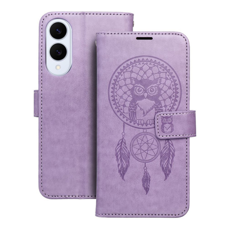 MEZZO Book case for SAMSUNG S25 Edge dreamcatcher purple