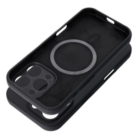 Case SILICONE 2mm for IPHONE 15 compatible with MagSafe black