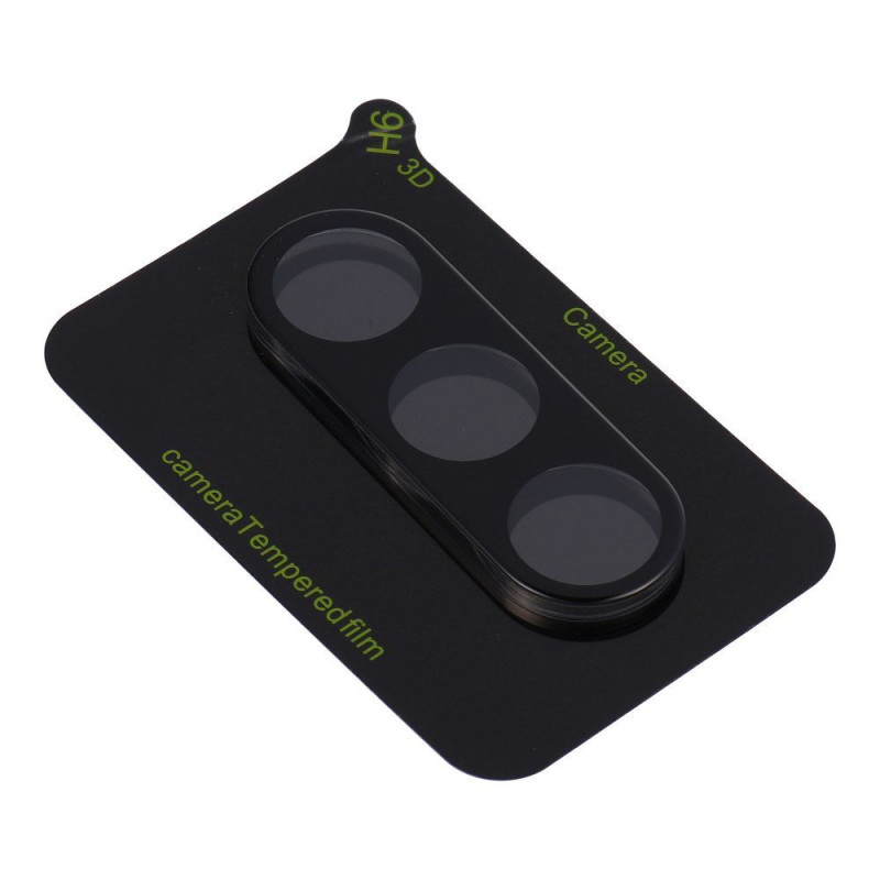 5D Full Glue Camera Tempered Glass - for Samsung Galaxy S25 Plus Black