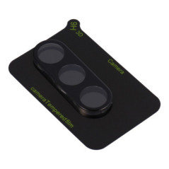 5D Full Glue Camera Tempered Glass - for Samsung Galaxy S25 Black