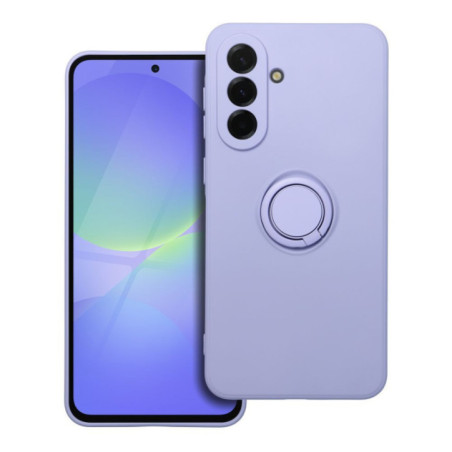 SILICONE RING case for SAMSUNG A36 5G violet